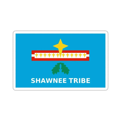 Flag of The Shawnee Tribe of Oklahoma STICKER Vinyl Die-Cut Decal - The Sticker Space