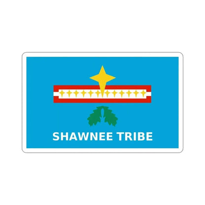 Flag of The Shawnee Tribe of Oklahoma STICKER Vinyl Die-Cut Decal - The Sticker Space