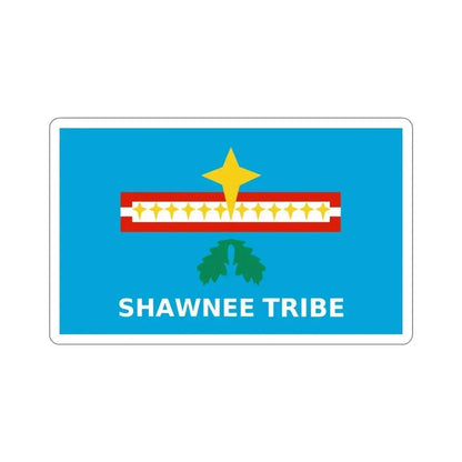 Flag of The Shawnee Tribe of Oklahoma STICKER Vinyl Die-Cut Decal - The Sticker Space