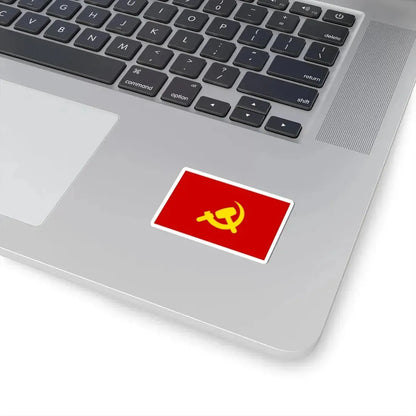 Flag of the Shining Path (Peru) STICKER Vinyl Kiss-Cut Decal - The Sticker Space