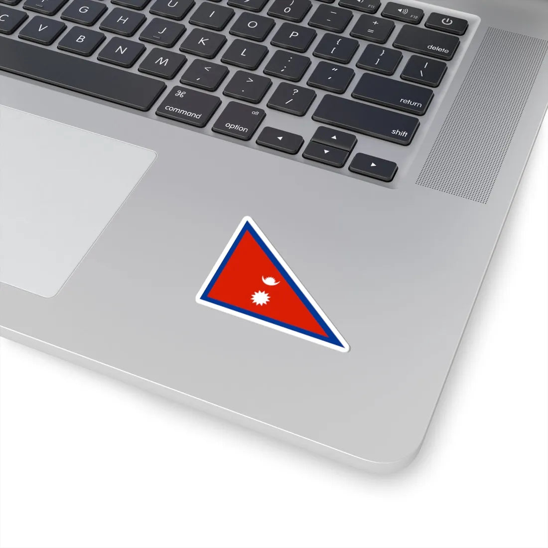 Flag of the Shree Bhawani Buksh Battalion (Nepal) STICKER Vinyl Kiss-Cut Decal - The Sticker Space