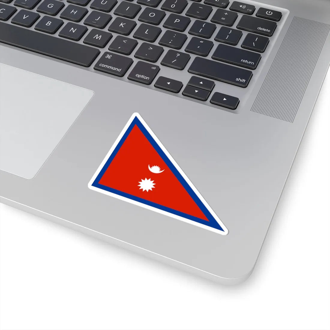 Flag of the Shree Bhawani Buksh Battalion (Nepal) STICKER Vinyl Kiss-Cut Decal - The Sticker Space