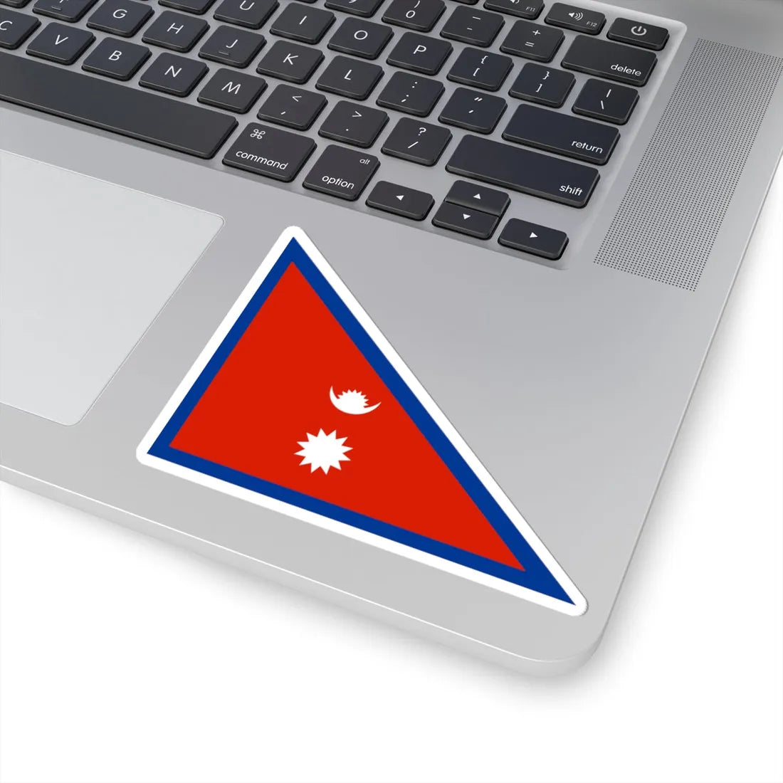 Flag of the Shree Bhawani Buksh Battalion (Nepal) STICKER Vinyl Kiss-Cut Decal - The Sticker Space