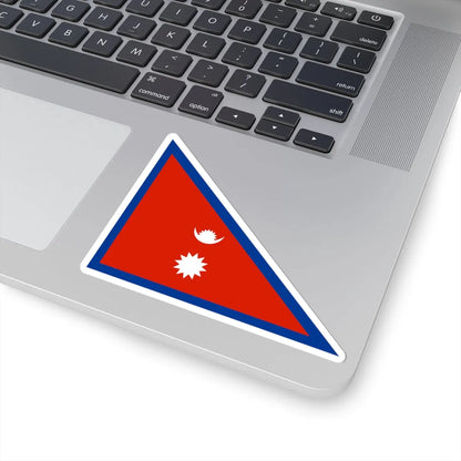Flag of the Shree Bhawani Buksh Battalion (Nepal) STICKER Vinyl Kiss-Cut Decal - The Sticker Space