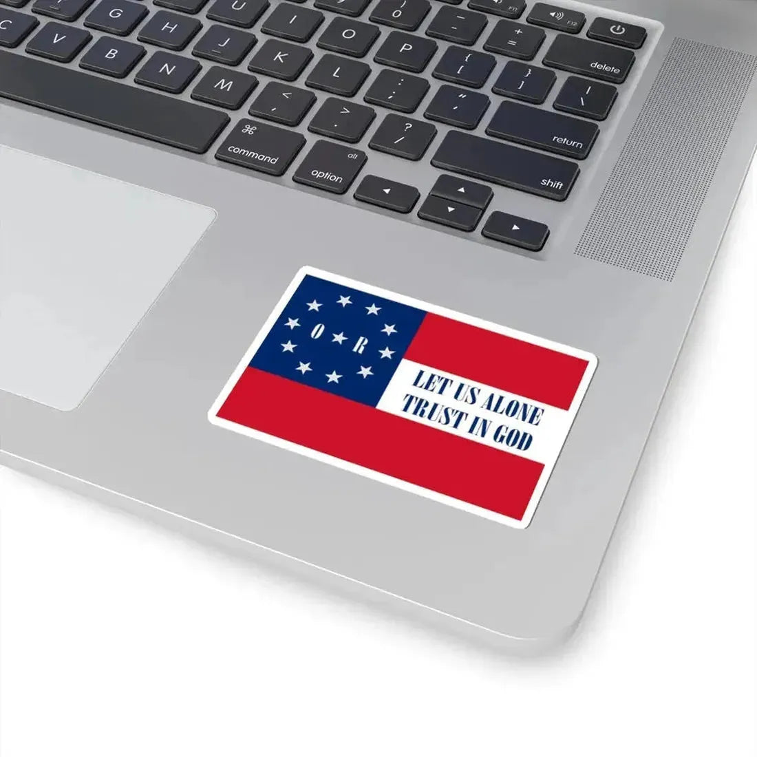 Flag of the Sixth Louisiana Regiment (United States) STICKER Vinyl Kiss-Cut Decal - The Sticker Space