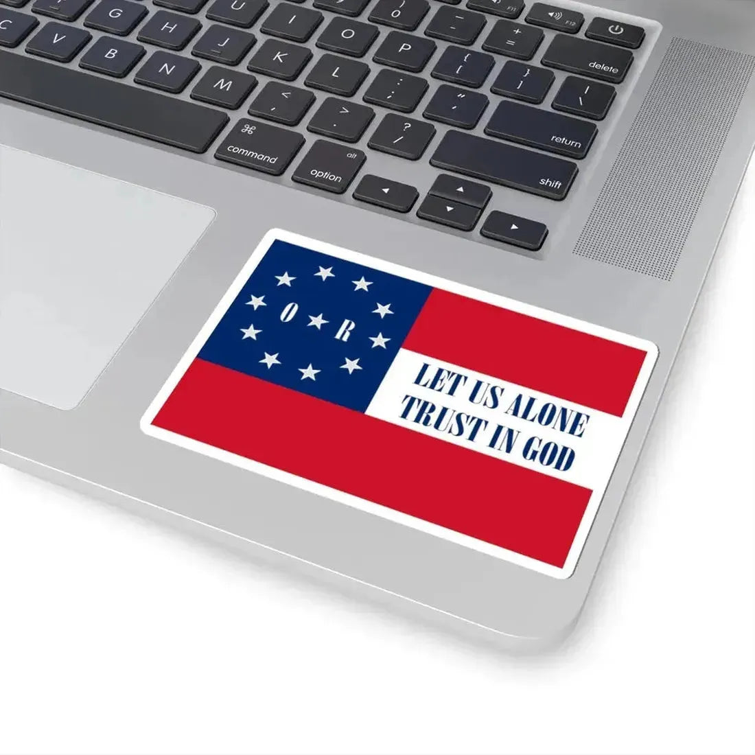 Flag of the Sixth Louisiana Regiment (United States) STICKER Vinyl Kiss-Cut Decal - The Sticker Space