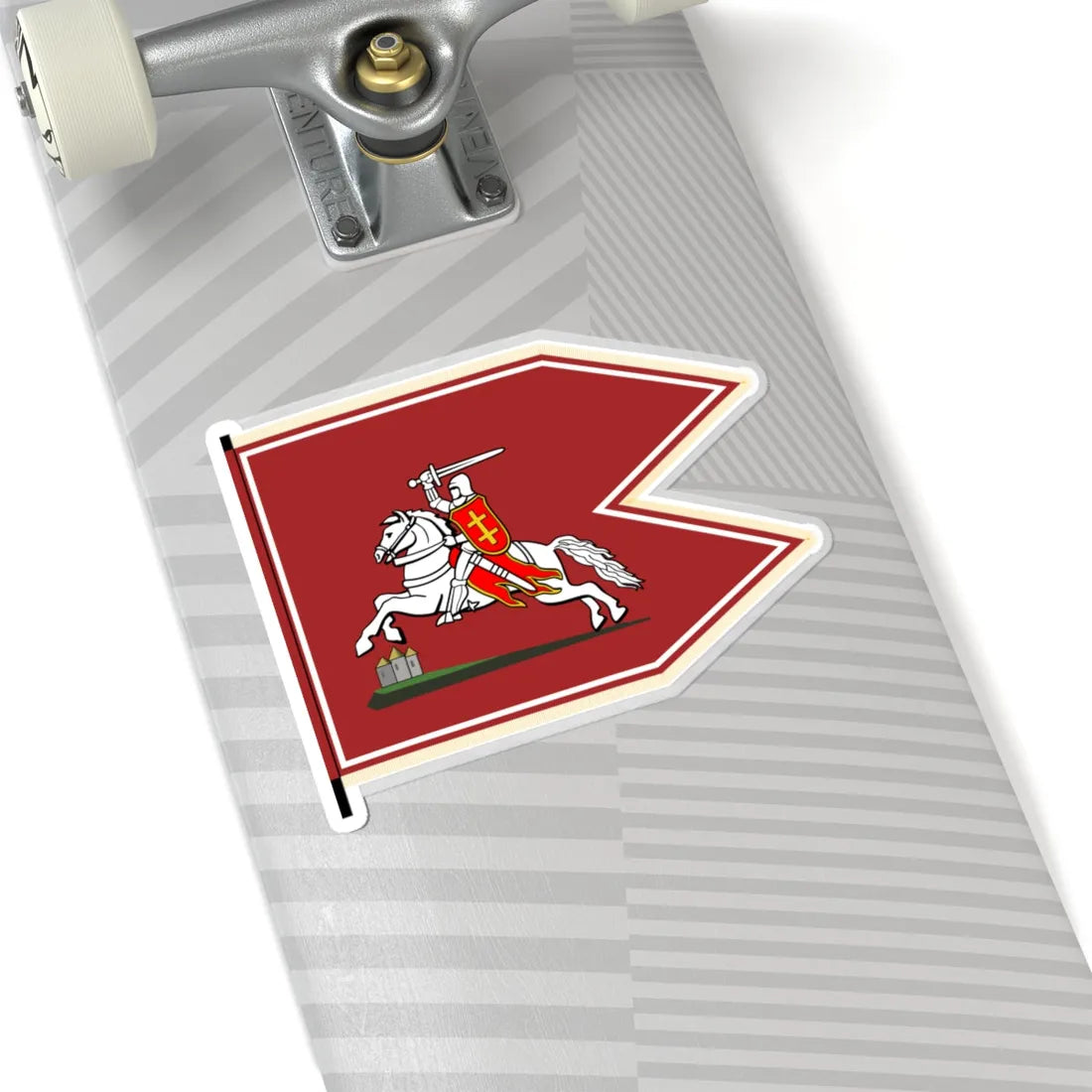Flag of the Slonim County 1764-1792 (Belarus) (Coat of Arms) STICKER Vinyl Kiss-Cut Decal - The Sticker Space