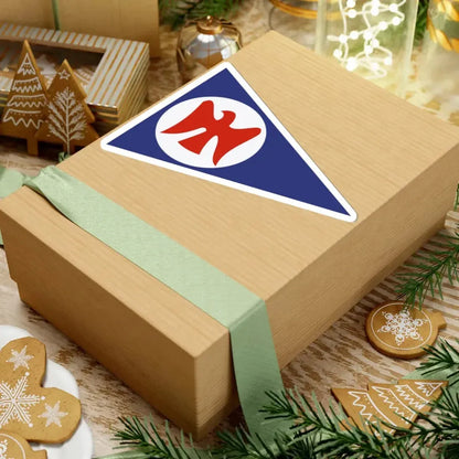 Flag of the Sotsyalistishe Kinder Farband Bundistn children in Poland 1936 (Poland) STICKER Vinyl Kiss-Cut Decal - The Sticker Space