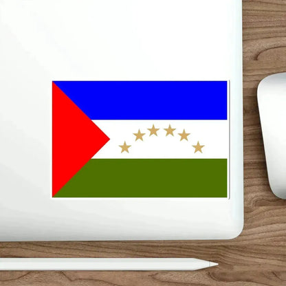 Flag of the South Caribbean Coast Autonomous Region STICKER Vinyl Die-Cut Decal - The Sticker Space