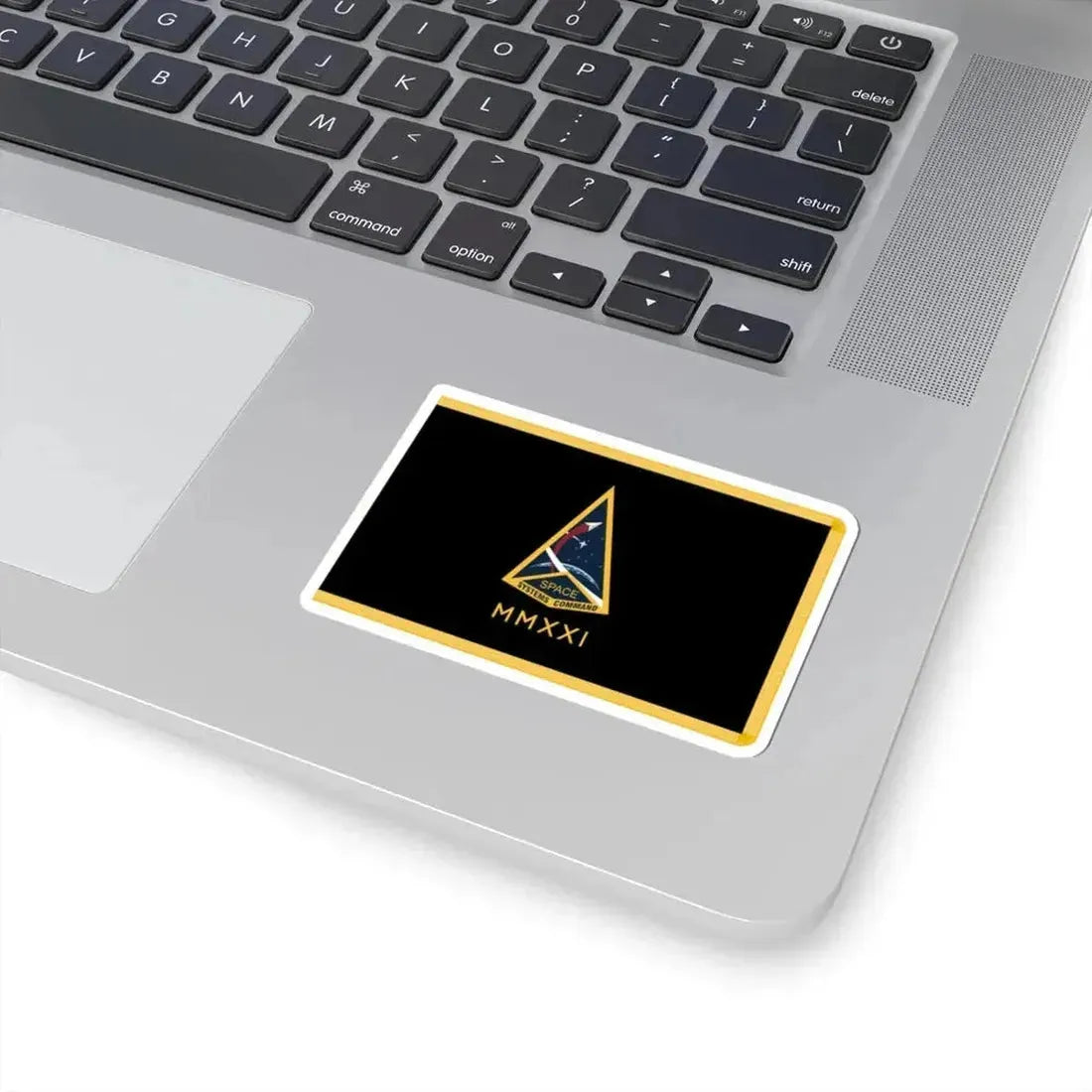 Flag of the Space Systems Command (United States) STICKER Vinyl Kiss-Cut Decal - The Sticker Space