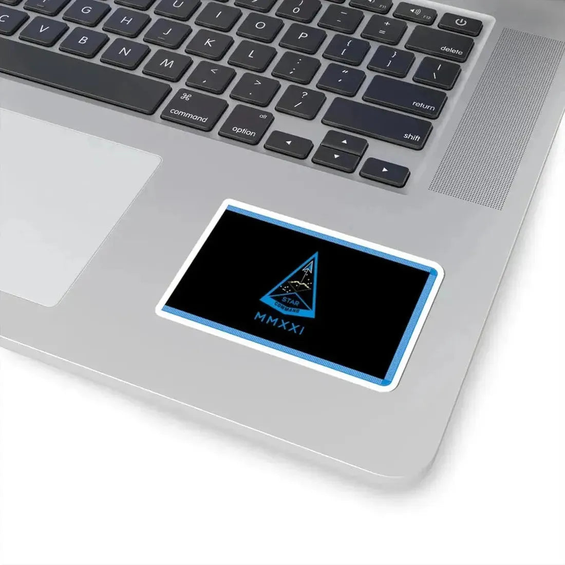 Flag of the Space Training and Readiness Command (United States) STICKER Vinyl Kiss-Cut Decal - The Sticker Space