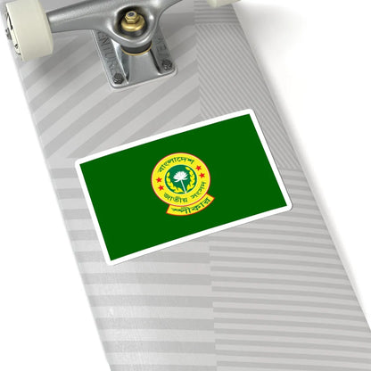 Flag of the Speaker of the Jatiya Sangsad (Bangladesh) (Coat of Arms) STICKER Vinyl Kiss-Cut Decal - The Sticker Space