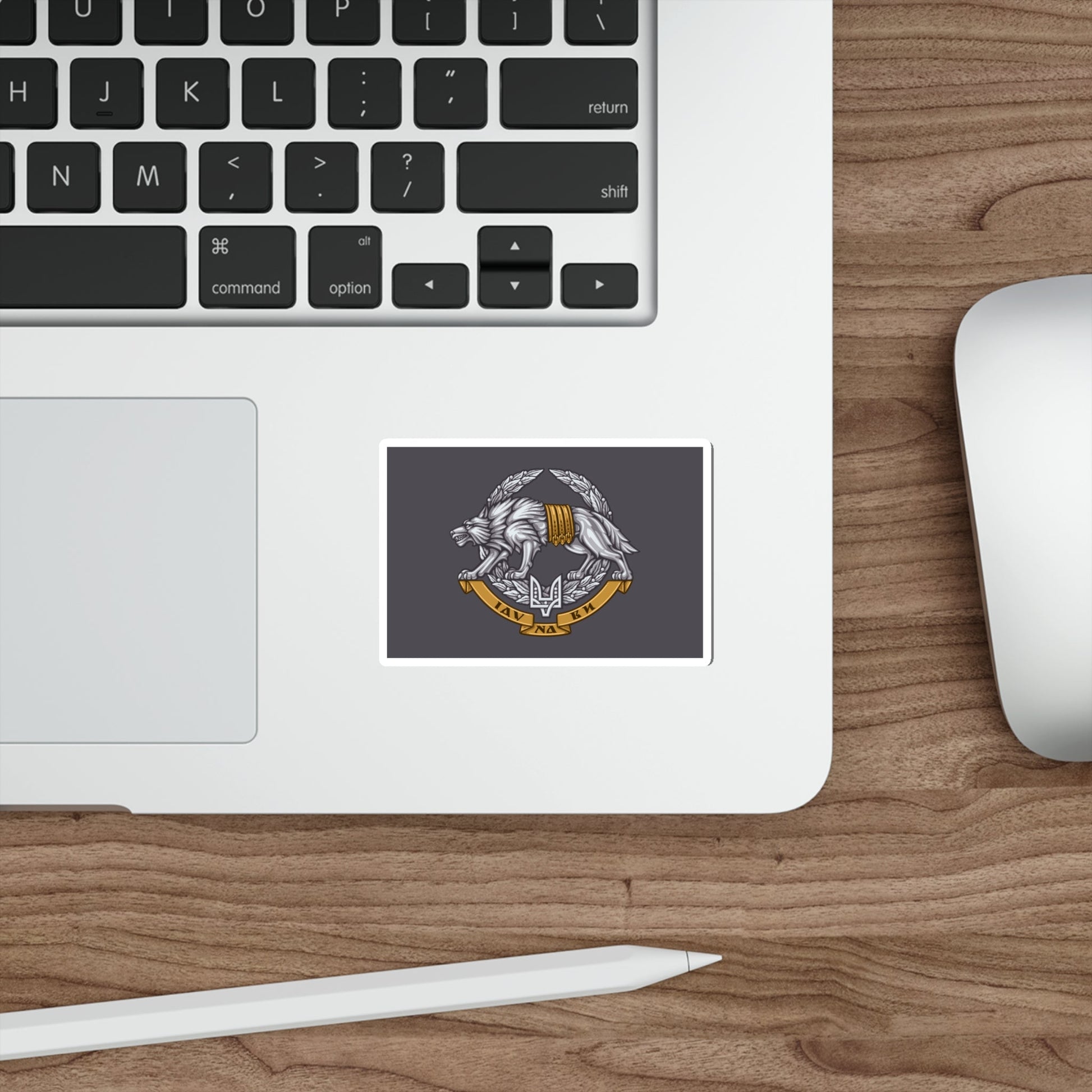 Flag of the Special Operations Forces of Ukraine STICKER Vinyl Die-Cut Decal-The Sticker Space