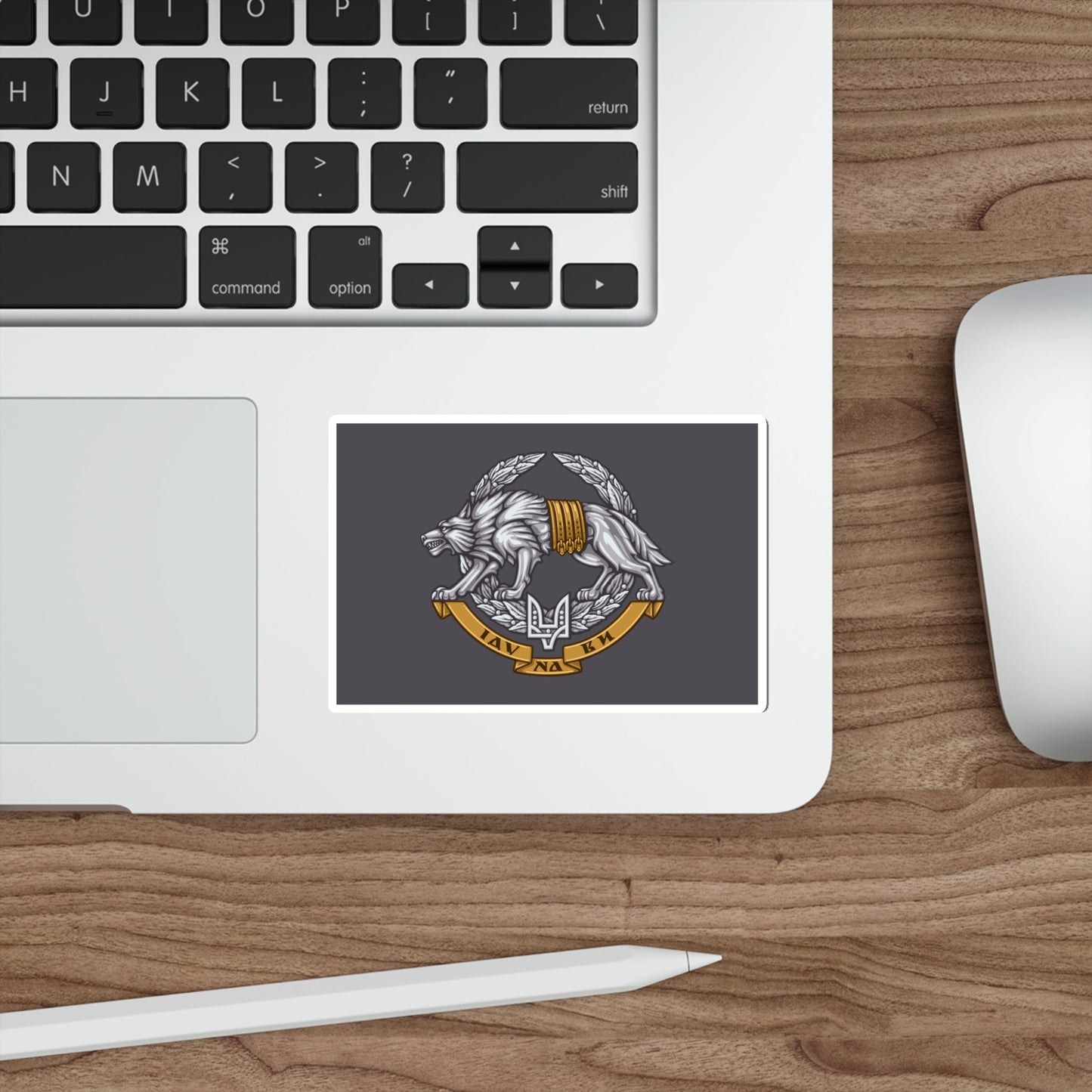 Flag of the Special Operations Forces of Ukraine STICKER Vinyl Die-Cut Decal-The Sticker Space