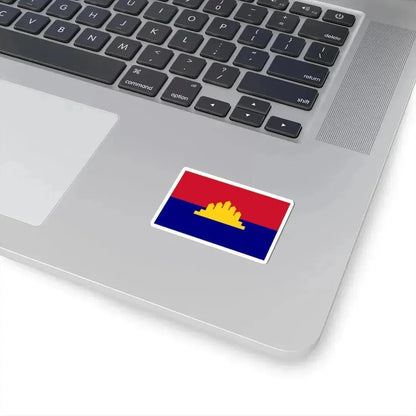 Flag of the State of Cambodia 1989-1993 (Cambodia) STICKER Vinyl Kiss-Cut Decal - The Sticker Space