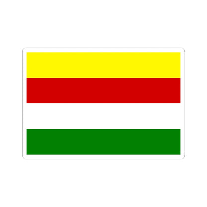 Flag of the State of East Indonesia (Indonesia) STICKER Vinyl Kiss-Cut Decal 3 Inch White - The Sticker Space