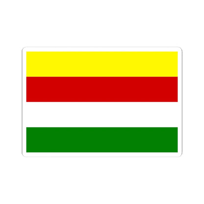 Flag of the State of East Indonesia (Indonesia) STICKER Vinyl Kiss-Cut Decal 4 Inch White - The Sticker Space