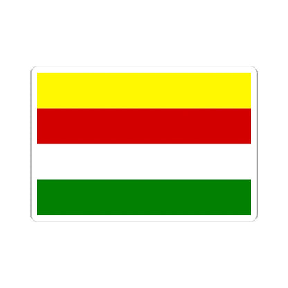 Flag of the State of East Indonesia (Indonesia) STICKER Vinyl Kiss-Cut Decal 6 Inch White - The Sticker Space