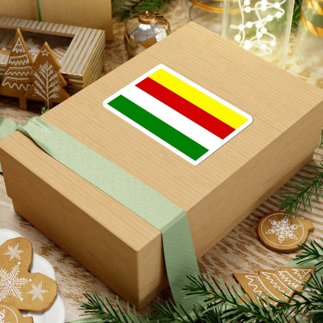 Flag of the State of East Indonesia (Indonesia) STICKER Vinyl Kiss-Cut Decal - The Sticker Space