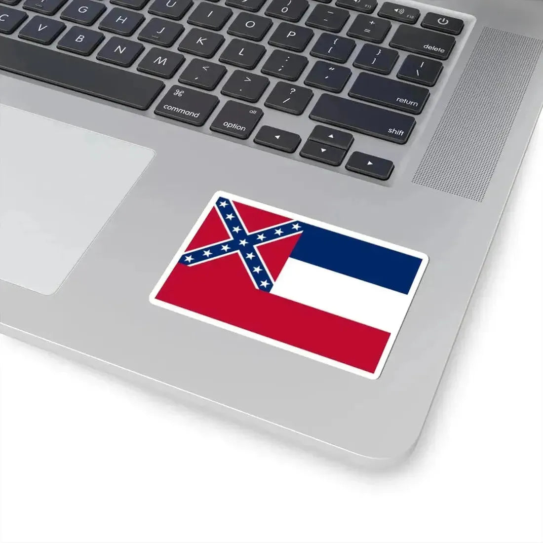 Flag of the State of Mississippi 1894-1906 (United States) STICKER Vinyl Kiss-Cut Decal - The Sticker Space