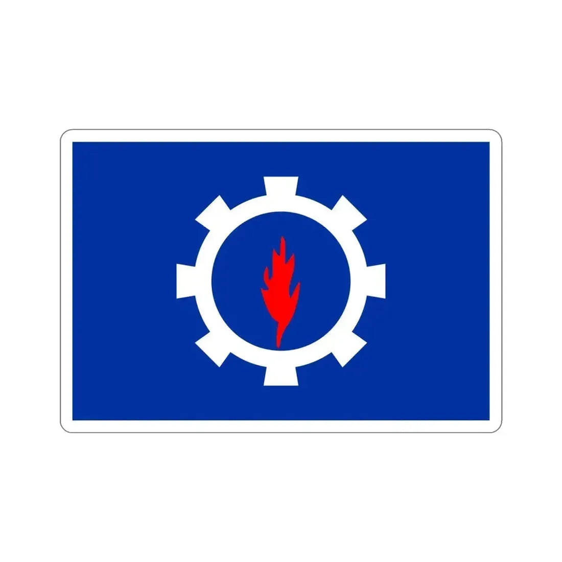 Flag of the Suez Governorate Egypt STICKER Vinyl Die-Cut Decal 5 Inch - The Sticker Space
