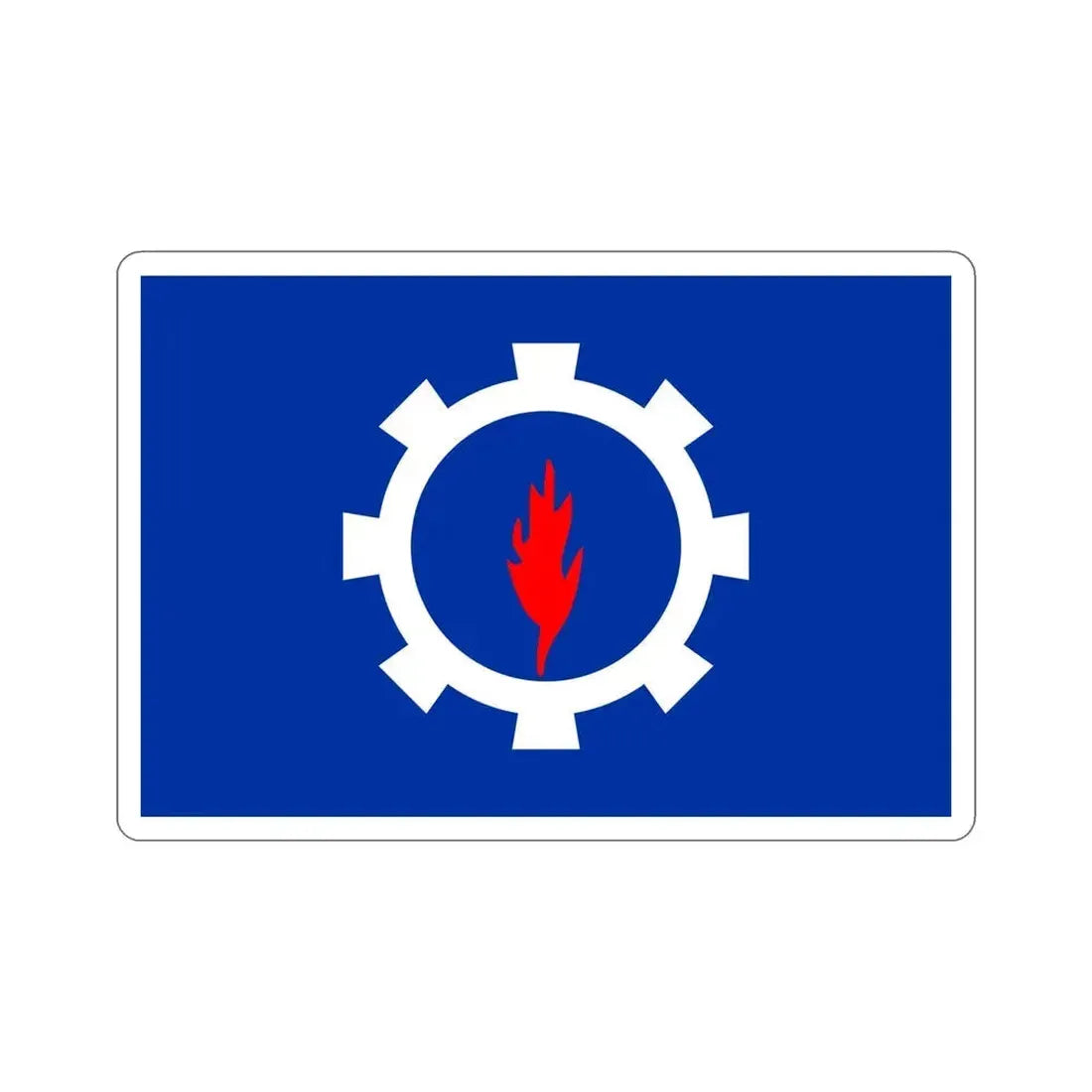 Flag of the Suez Governorate Egypt STICKER Vinyl Die-Cut Decal 6 Inch - The Sticker Space