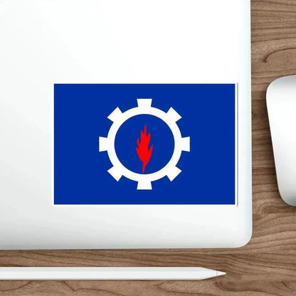 Flag of the Suez Governorate Egypt STICKER Vinyl Die-Cut Decal - The Sticker Space