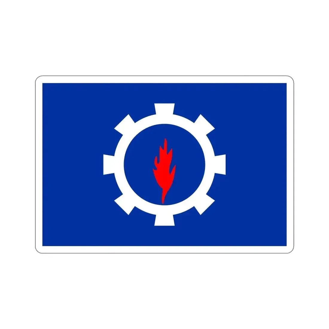 Flag of the Suez Governorate Egypt STICKER Vinyl Die-Cut Decal - The Sticker Space