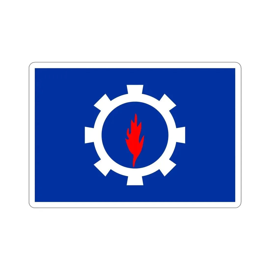 Flag of the Suez Governorate Egypt STICKER Vinyl Die-Cut Decal - The Sticker Space