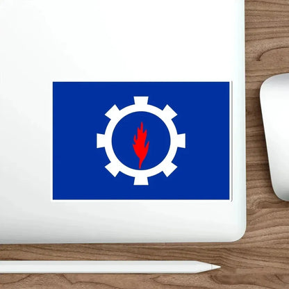 Flag of the Suez Governorate Egypt STICKER Vinyl Die-Cut Decal - The Sticker Space