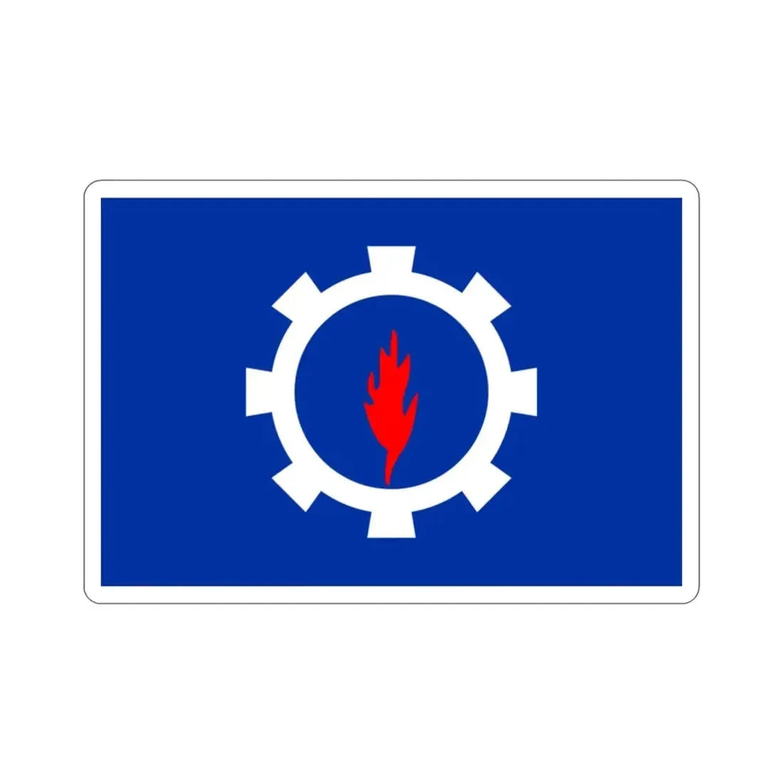 Flag of the Suez Governorate Egypt STICKER Vinyl Die-Cut Decal - The Sticker Space