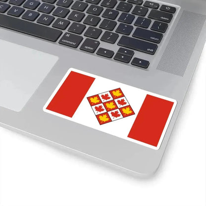 Flag of the Supreme Court of Canada (Canada) STICKER Vinyl Kiss-Cut Decal - The Sticker Space