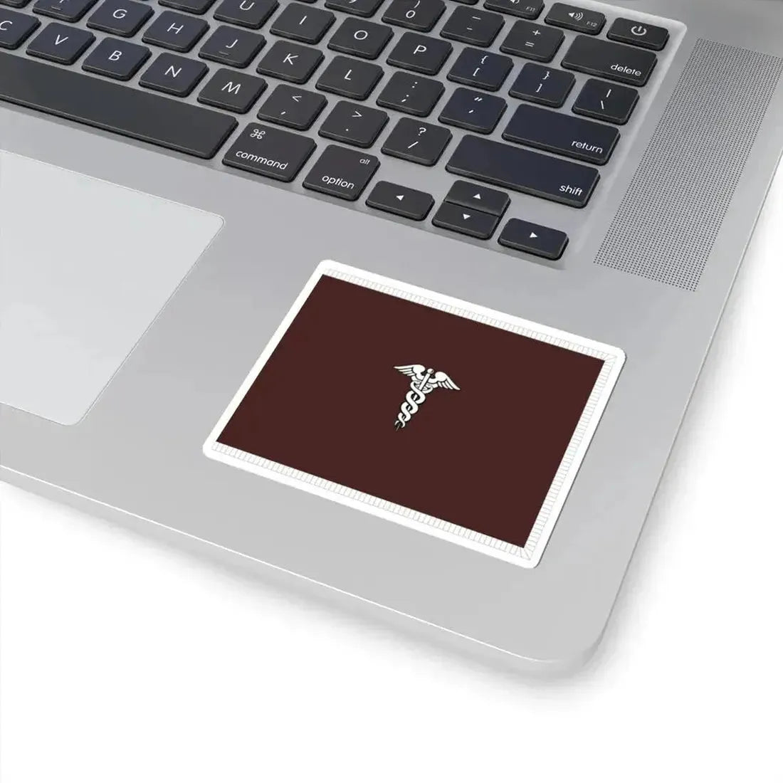 Flag of the Surgeon General of the United States Army with fringe (United States) STICKER Vinyl Kiss-Cut Decal - The Sticker Space