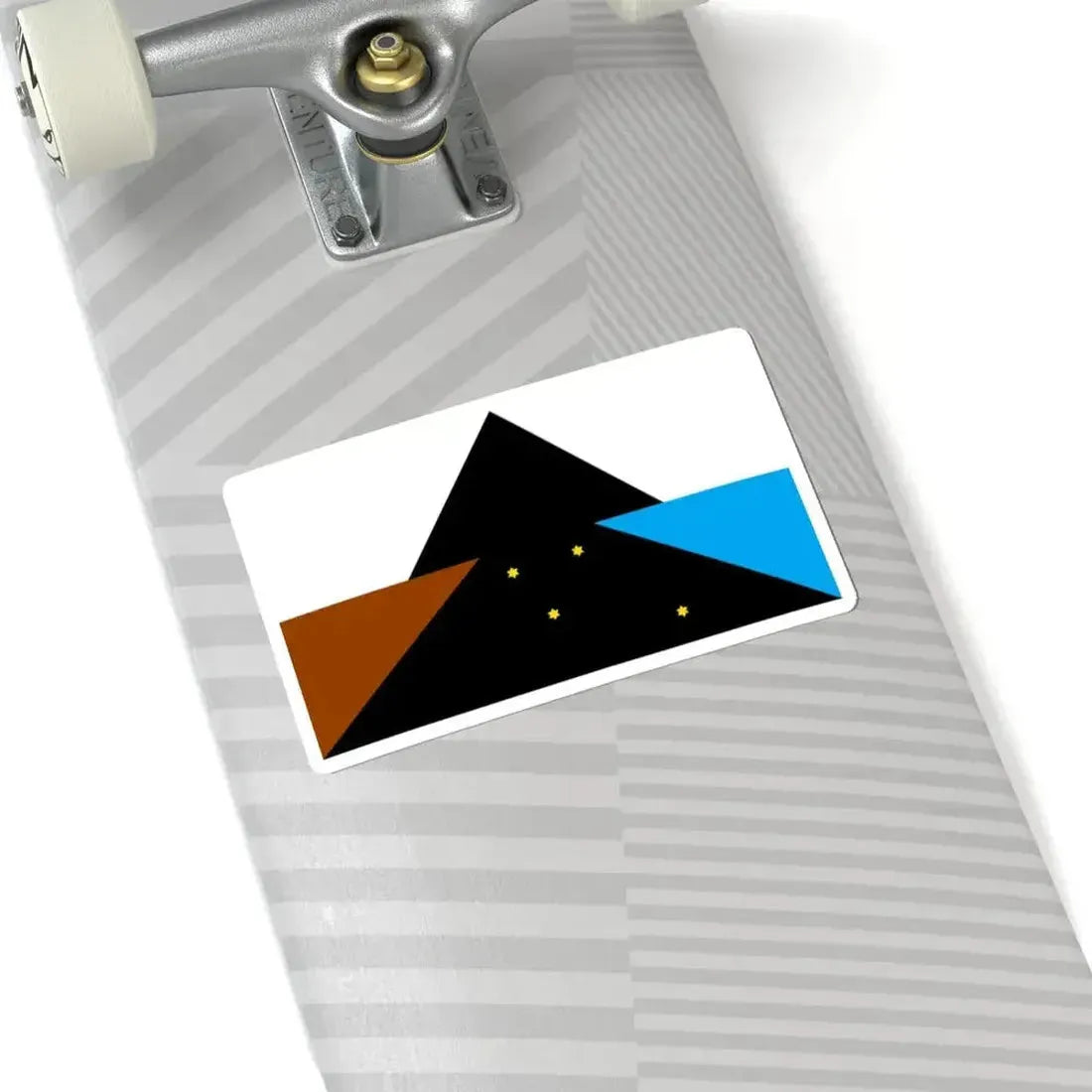 Flag of the Tehuelche People (Argentina) STICKER Vinyl Kiss-Cut Decal - The Sticker Space