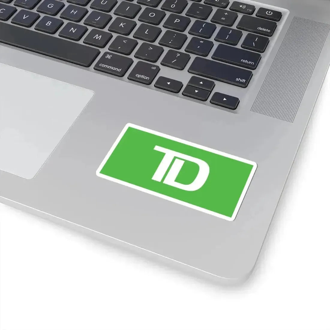 Flag of the Toronto-Dominion Bank (Canada) STICKER Vinyl Kiss-Cut Decal - The Sticker Space