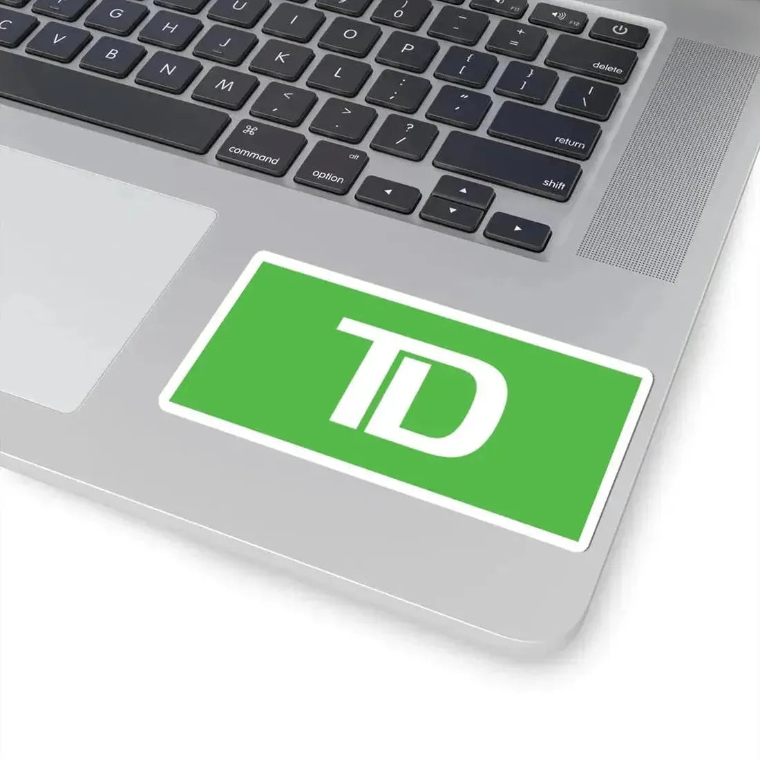 Flag of the Toronto-Dominion Bank (Canada) STICKER Vinyl Kiss-Cut Decal - The Sticker Space