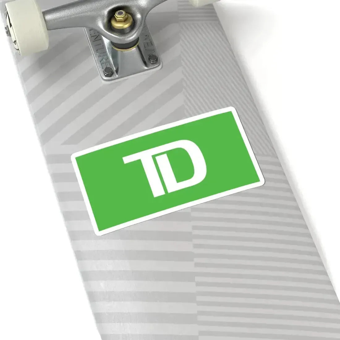 Flag of the Toronto-Dominion Bank (Canada) STICKER Vinyl Kiss-Cut Decal - The Sticker Space