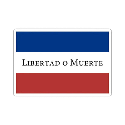 Flag of the Treinta y Tres (Argentina) STICKER Vinyl Kiss-Cut Decal 2 Inch White - The Sticker Space