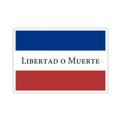 Flag of the Treinta y Tres (Argentina) STICKER Vinyl Kiss-Cut Decal 3 Inch White - The Sticker Space