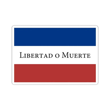 Flag of the Treinta y Tres (Argentina) STICKER Vinyl Kiss-Cut Decal 4 Inch White - The Sticker Space