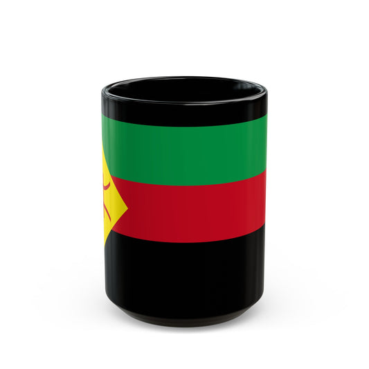 Flag of The Tuareg people Flag of Azawad - Black Coffee Mug-15oz-The Sticker Space