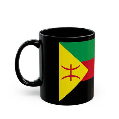 Flag of The Tuareg people Flag of Azawad - Black Coffee Mug-The Sticker Space