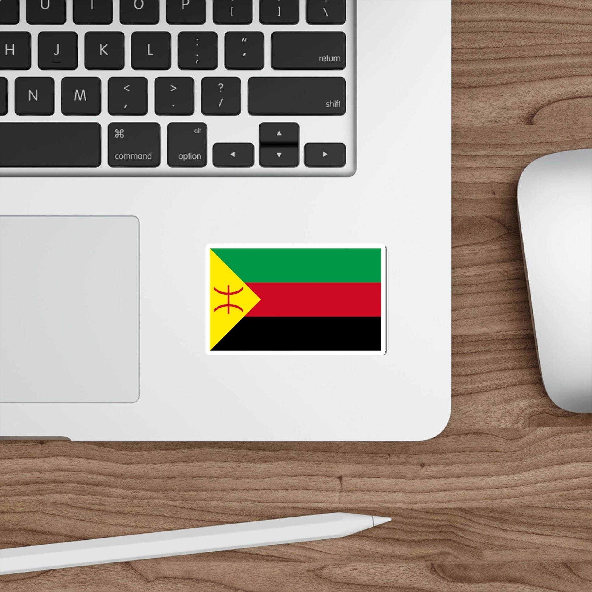 Flag of The Tuareg people Flag of Azawad STICKER Vinyl Die-Cut Decal-The Sticker Space