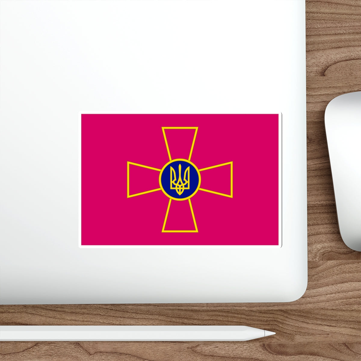 Flag of the Ukrainian Armed Forces STICKER Vinyl Die-Cut Decal-The Sticker Space