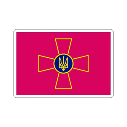 Flag of the Ukrainian Armed Forces STICKER Vinyl Die-Cut Decal 5 Inch - The Sticker Space
