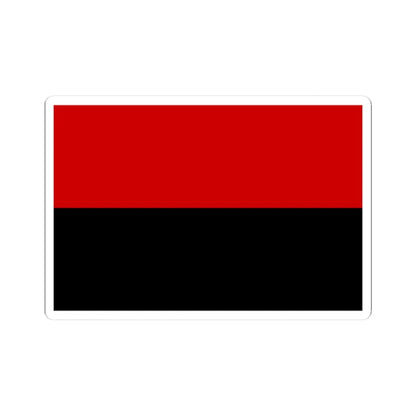 Flag of the Ukrainian Insurgent Army (Ukraine) STICKER Vinyl Kiss-Cut Decal 3 Inch White - The Sticker Space