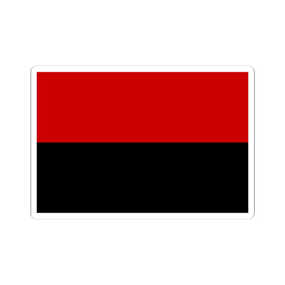 Flag of the Ukrainian Insurgent Army (Ukraine) STICKER Vinyl Kiss-Cut Decal 6 Inch White - The Sticker Space