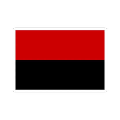 Flag of the Ukrainian Insurgent Army (Ukraine) STICKER Vinyl Kiss-Cut Decal 6 Inch White - The Sticker Space