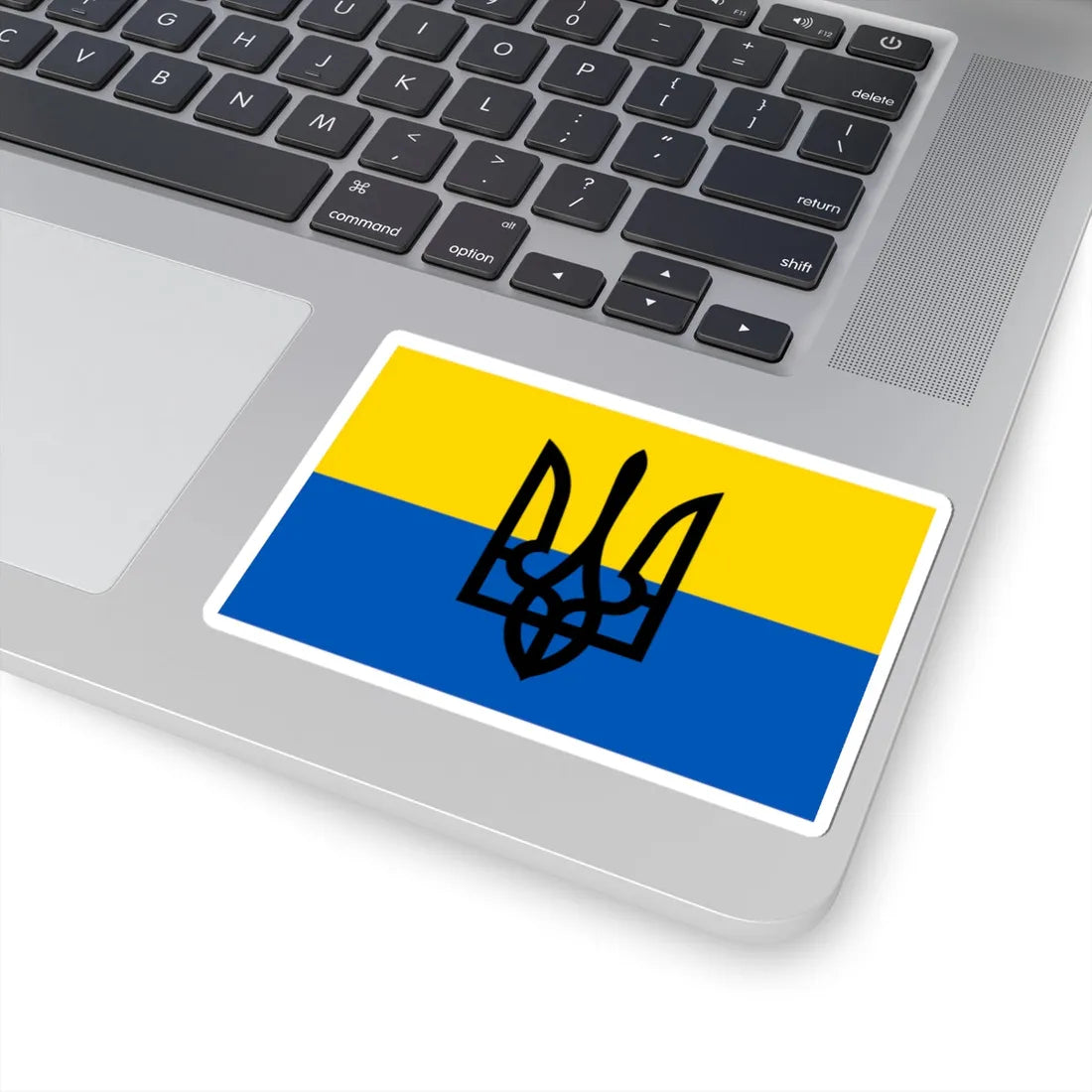 Flag of the Ukrainian National Army (Ukraine) STICKER Vinyl Kiss-Cut Decal - The Sticker Space