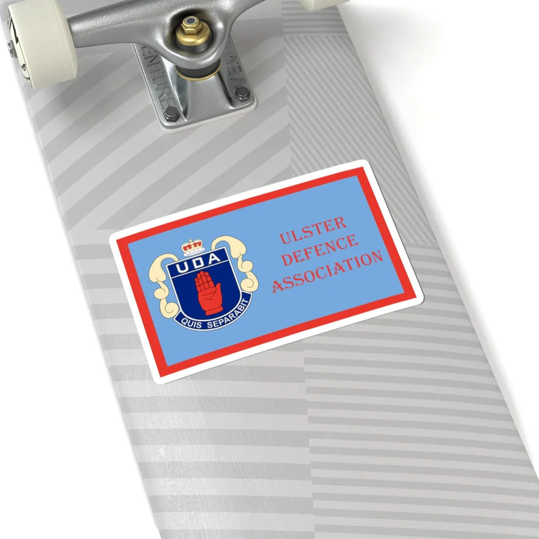 Flag of the Ulster Defence Association (Ireland) STICKER Vinyl Kiss-Cut Decal - The Sticker Space